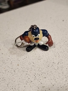 Vintage 1993 Looney Tunes Taz NFL Football Player Keychain Chicago Bears - Picture 1 of 7