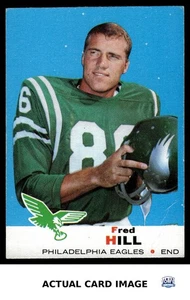 1969 Topps #130 FRED HILL Philadelphia Eagles RC VG-EX - Picture 1 of 4