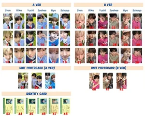 NCT WISH DICON Volume N°29 CARTOLINA FOTOGRAFICA originale ufficiale KPOP - Riku Yuushi Ryo - Foto 1 di 53