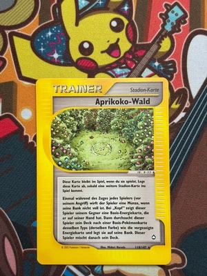 Aprikoko-Wald 117/147 Aquapolis deutsch Pokemon Karten NM - Bild 1 von 2
