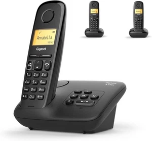 Gigaset A270A Trio Teléfono Fijo Inalámbrico Contestador Automático DECT - Imagen 1 de 2