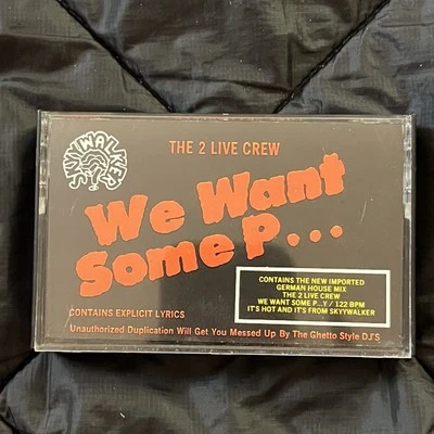 2 Live Crew мы хотим немного P ** кассетная лента одиночный 1987 - Изображение 1 из 4
