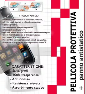 3x Pellicole proteggi display per SAMSUNG B5510 GALAXY Y PRO - Imagen 1 de 1