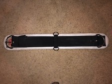 28'' FABTRON BLACK NYLON & FELT WESTERN CINCH 