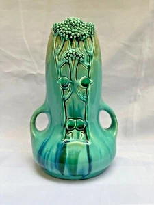 Art Nouveau Julius Dressler Vase Design 1072 Austrian height 21cm - Picture 1 of 4