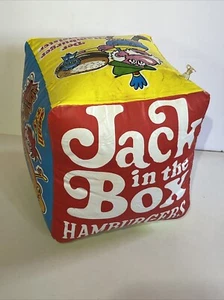 Jack in the Box Square Beach Ball. Vintage 1970’s - Picture 1 of 7
