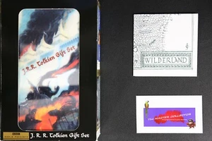 💎 J.R.R. TOLKIEN GIFT SET BBC RADIO MIDDLE EARTH 17 CD'S SLIP CASE W/ MAP 💎 - Picture 1 of 5