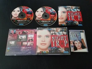 Importación Sega Mega CD - Night Trap - Japón japonés VENDEDOR DE EE. UU. - Imagen 1 de 2