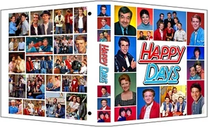 HAPPY DAYS Custom 3-Ring Binder Photo/Trading Card Album HOWARD / WINKLER / BAIO - Picture 1 of 2