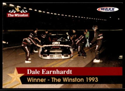 Dale Earnhardt - Winner 1993 Maxx The Winston # 49 Base - Image 1 of 2