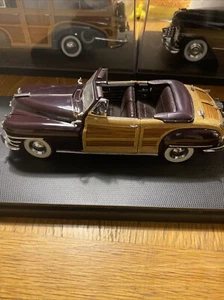 Danbury 1948 Mint Chrysler Town Country Convertible 1:24 Diecast Car 1994 W/Case - Picture 1 of 7