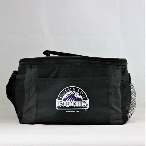 Colorado Rockies MLB Kolder 6 Can Pack Insulated Cooler Lunch Bag Cover