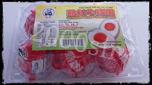 Chinese Cooked Salted Duck Eggs 2 packs 1 dozen eggs USA SELLER FREE SHIPPING - Picture 1 of 2