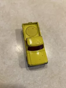 1973 Vintage Matchbox Lesney Rolamatics #57 Yellow Ford Ranger Wild Life Truck - Picture 1 of 5