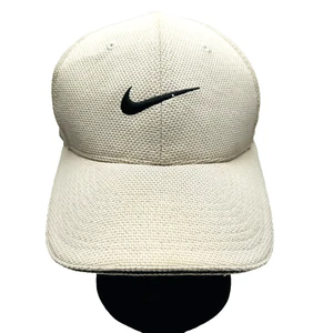 NIKE SQ One Flex Fit Golfmütze Kappe Beige Schwarz Swoosh M/L - Bild 1 von 9