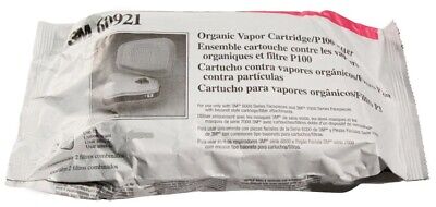 3M 60921 Organic Vapor/P1OO Replacement Cartridge Various Package Quantities • 93.29£