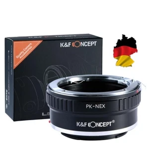 K&F Concept Adapter, Pentax K PK Lenses to Sony E NEX a6000 a5000 a7 a7r a7s - Picture 1 of 7