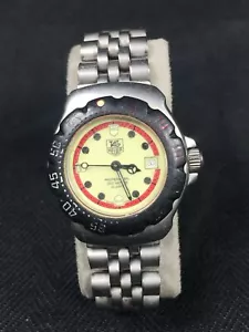 Vintage Tag Heuer F1 Professional 200 M 1990er Creme 29mm Quarz Damenuhr WA1411 - Bild 1 von 12