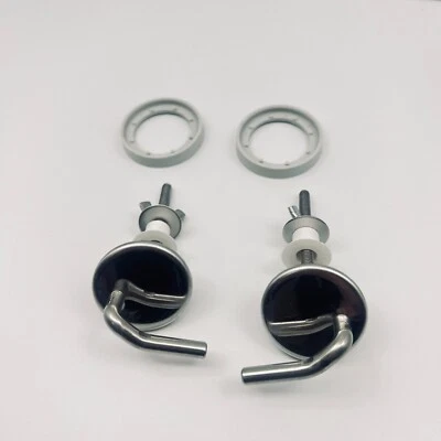 Bisagras de asiento de inodoro para Imperial Ware perno de tornillo de acero inoxidable HS0502 tapa curva Foto 1 de 2