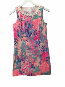 Girl’s Lilly Pulitzer Tropical Shift Dress Size 14 Spring & Summer! - Picture 1 of 11