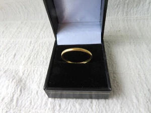 VINTAGE, 22CT YELLOW GOLD, WEDDING BAND / RING, BIRM 1953, SIZE V 1/4, 2.88gs - Picture 1 of 7