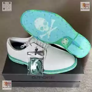 Zapato Deportivo de Golf G/Fore FORE G4 Camuflado Gallivanter ⛳️ EE. UU. 9.5 ⛳️ Calavera Verde Como Nuevo - Imagen 1 de 11