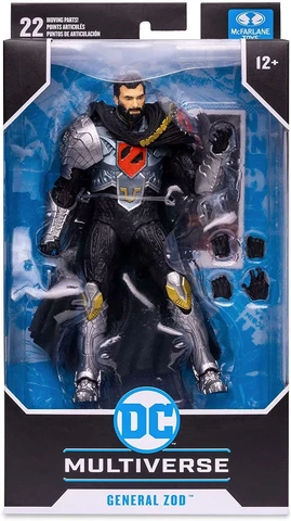 Dc Multiverse General Zod 7in McFarlane Action Figure Cover