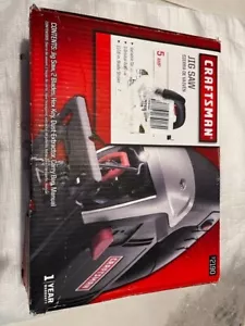 Craftsman Corded 5 Amp Jig Saw w/ Carrying Bag + Bonus - Picture 1 of 6
