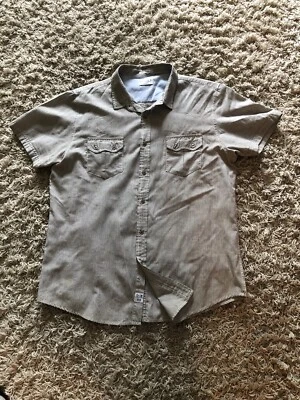 Mens Division E Shortsleeved Button Down Shirt(2XL) - Image 1 of 4