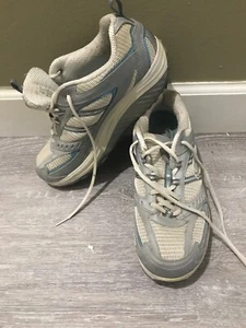Skechers Womens Shape Ups 11814 Walking Toning Shoes Sneakers Silver US 9.5 M - Picture 1 of 9
