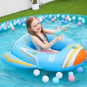 Jasonwell Inflatable Kids Pool Floats - Toddler Pool Floaties Swimming Pool Floa - Picture 1 of 7