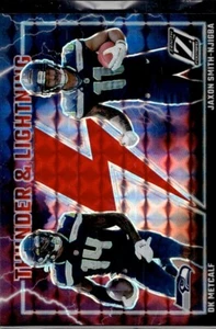 DK Metcalf / Jaxon Smith-Njigba - 2023 Panini Zenith - Mosaic Prizm Thunder & L - Bild 1 von 2