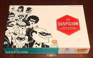 Suspicion - A Game of Secret Identity & Deduction -Never Been Played - Picture 1 of 14