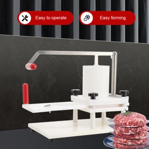 Kommerzielle Hamburger Patty Maker Manuelle Hamburger Formmaschine Burger Presse - Bild 1 von 13