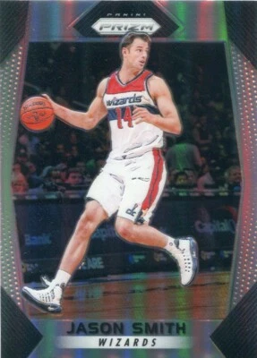 2017-18 PRIZMS SILVER JASON SMITH WASHINGTON WIZARDS PARALLELS PRIZM - A354 - Image 1 of 2