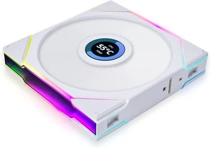 Lian Li UNI FAN TL LCD Series Fan 140mm white 1600 rpm Case fan 14TLLCD1W - Imagen 1 de 4