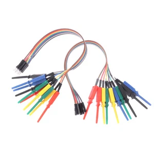 High Efficiency Test Hook Clip Logic Analyzer Cable Gripper Probe Test Clamp Kit - Picture 1 of 14