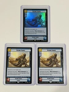 Star Wars Unlimited - Second Chance #053/262 Legendary Foil / Non-Foil (3) - Picture 1 of 6