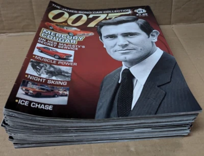 James Bond Car Collection Fabbri Eaglemoss Magazine ONLY - CHOOSE MANY AVAILABLE - Image 1 of 4