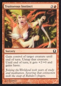 TRAITOROUS INSTINCT 109/274 RETURN TO RAVNICA MTG MAGIC MP - Picture 1 of 1