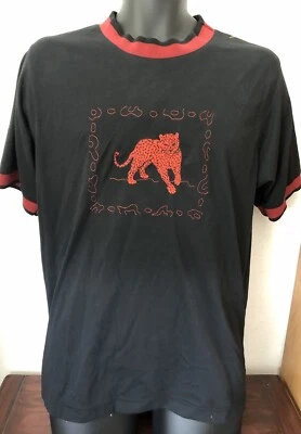 Camiseta De Colección Años 90 Cola Errante Guepardo Carroñero Bordada Hecha en EE. UU. Para Hombres L Foto 1 de 4