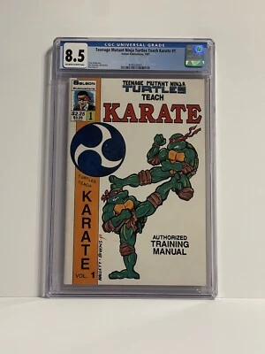 Teenage Mutant Ninja Turtles Teach Karate #1 - Solson - CGC 8.5 - Image 1 of 4