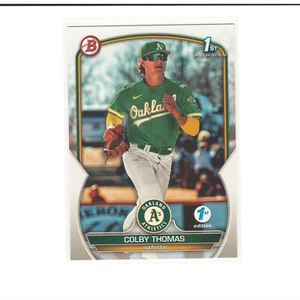 2023 Bowman 1st Edition #BPPF-32 Colby Thomas - Picture 1 of 1