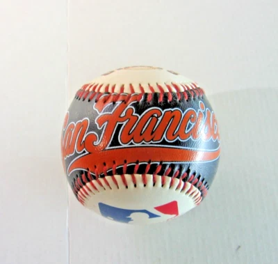 2000 San Francisco Giants Souvenir Soft Strike Béisbol Franklin nuevo Foto 1 de 4