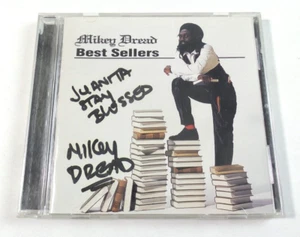 Mikey Dread Best Sellers *Signed* (CD, 2003, Dread At The Controls) Like New - Picture 1 of 3