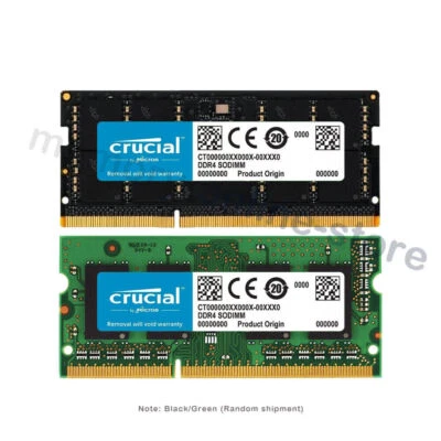 Crucial 32GB 64GB DDR4 3200MHz 1.2V SODIMM 260pin Laptop Memory RAM - Image 1 of 4