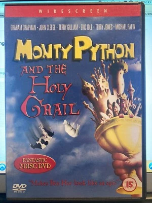 Monty Python and the Holy Grail DVD (2002) Graham Chapman, Gilliam 2 disc PAL - Image 1 of 3