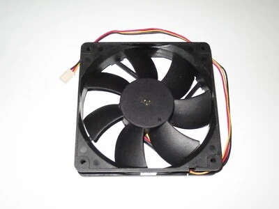 SCYTHE S-FLEX SFF21D S-FDB 120 mm 12V 3-Pin Black PC Case Fan - ship same day - Image 1 of 3