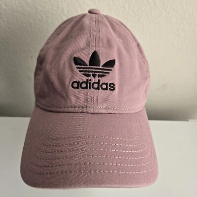 Adidas Slideback Hat Pink Lilac Adjustable Embroidered OG Trefoil Logo - Image 1 of 4