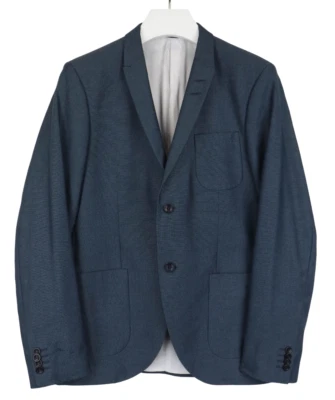 Tiger Of Sweden Evert 12Bz Blazer Men (Eu) 50 Blue Single Breasted Wool Blend - Image 1 of 4